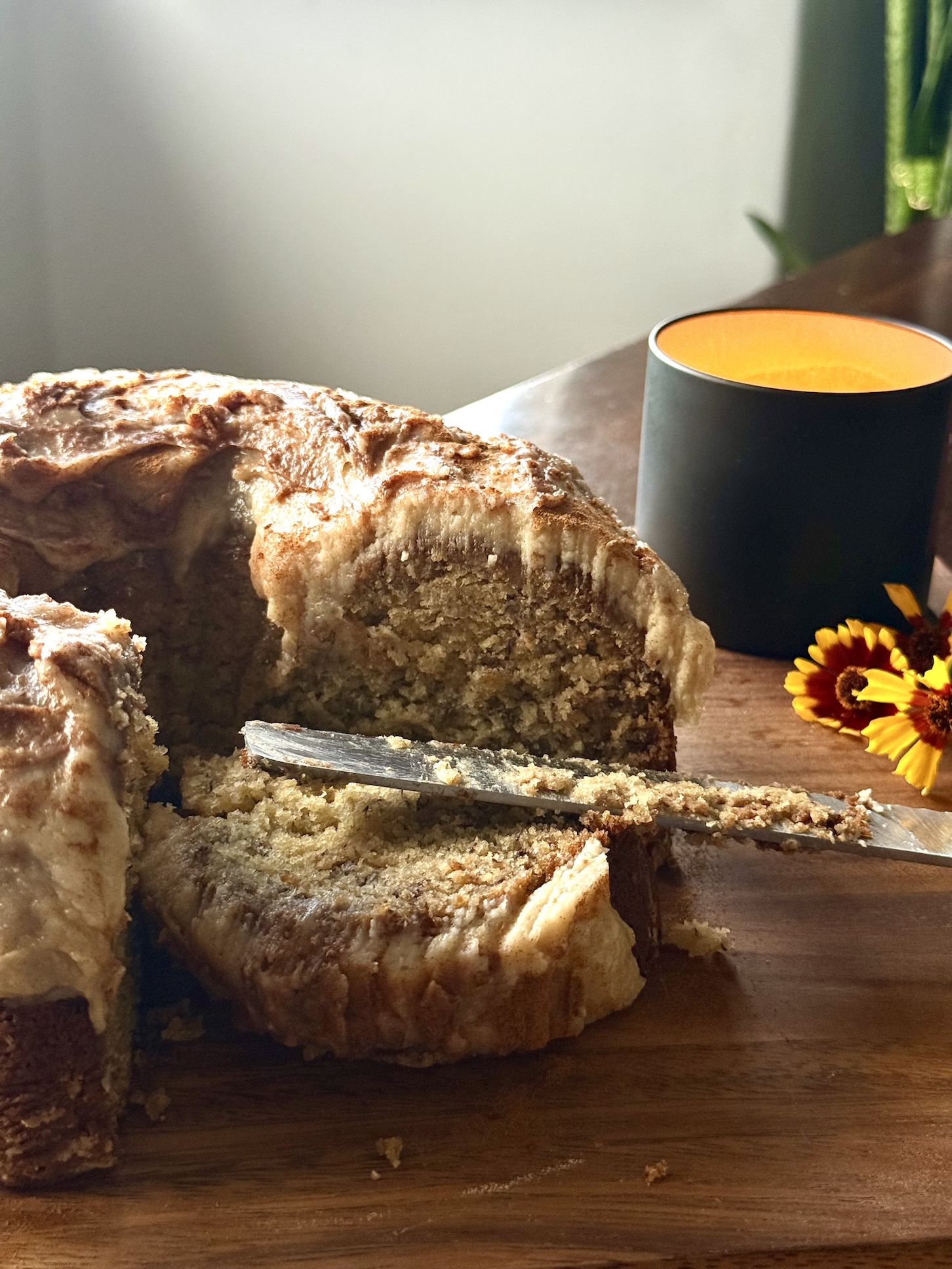 The Banana Bunt Cake - What to bake when you're tired of banana bread.